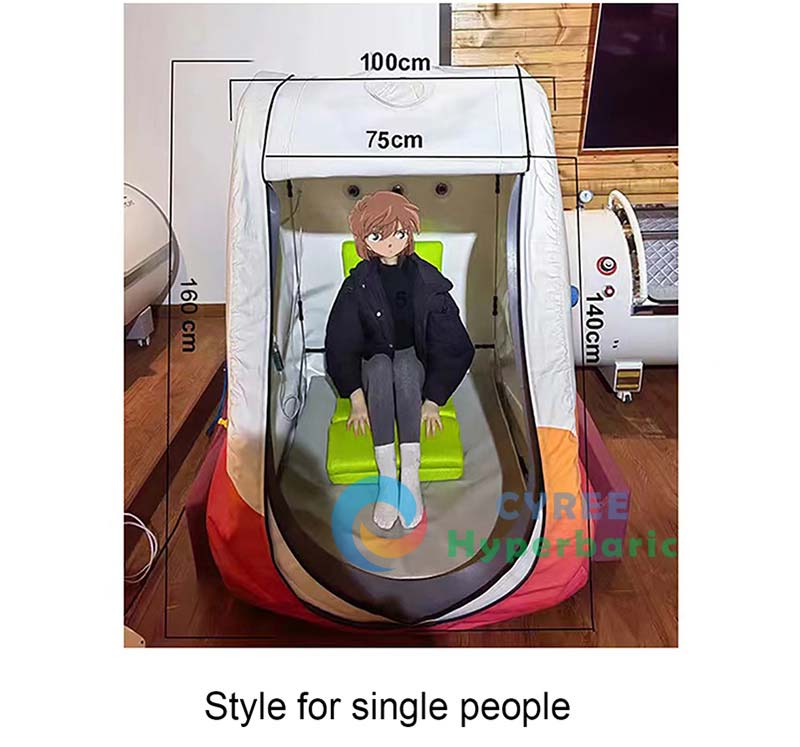 Inflatable Hyperbaric Oxygen Chamber for Sale Factory-Direct Air Pressure Chamber for Longevity